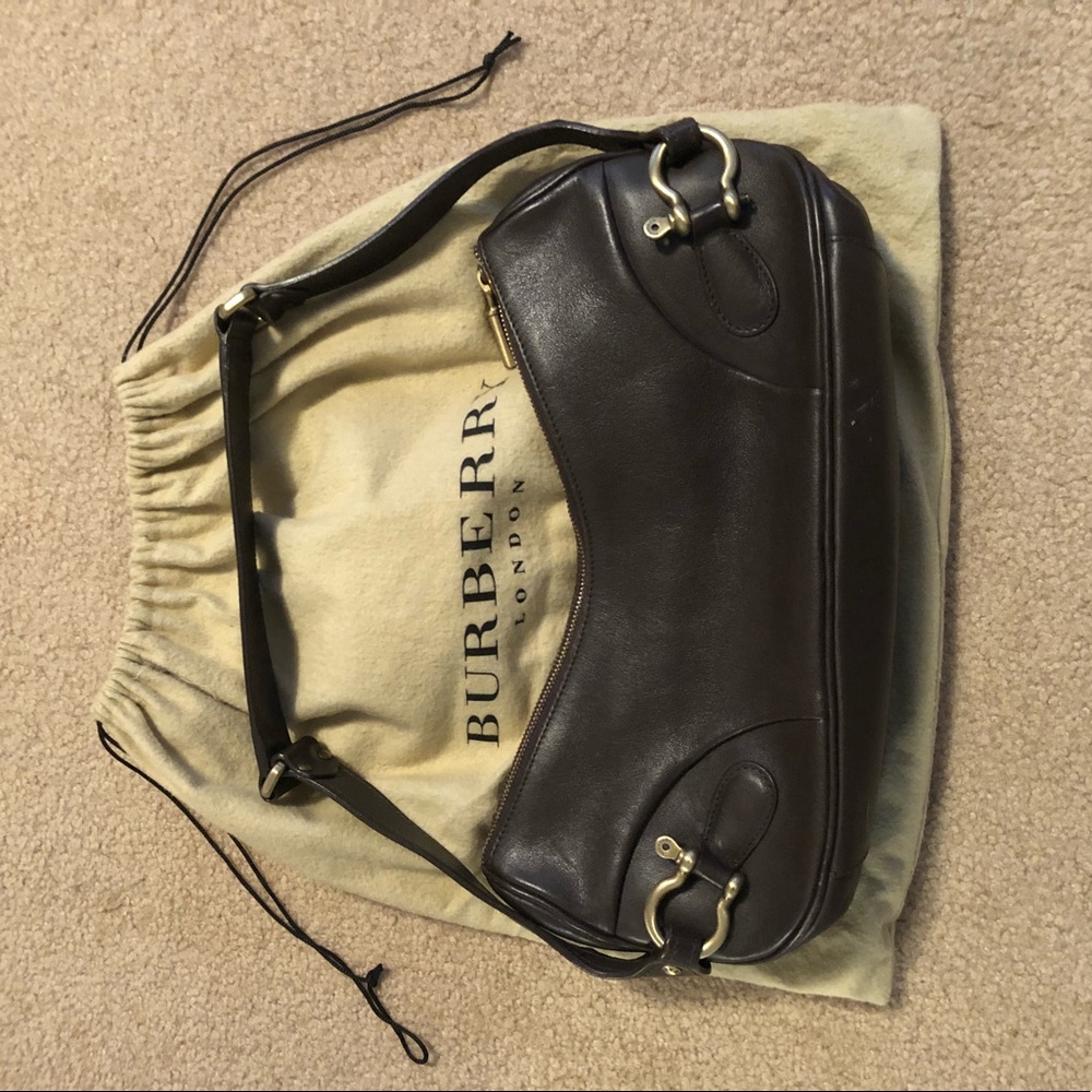 Burberry bag - pre-owned - brown leather